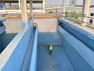 鲁蒙乙烯基酯防腐涂料延长自来水厂建筑结构使用年限