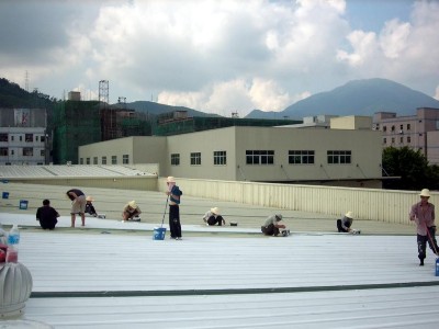 屋面渗漏问题可以选择鲁蒙LM复合防水涂料