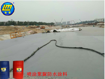 在海洋环境中可选择烟台鲁蒙喷涂聚脲涂料