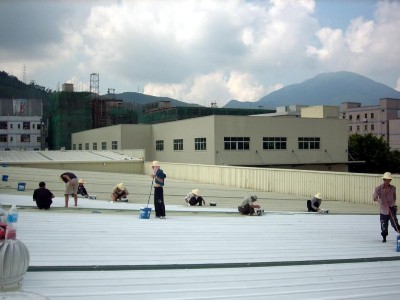 老旧房屋做防水选择鲁蒙LM复合防水涂料